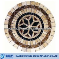 antique tile floor round mosaic ceilling medallion floor pattern