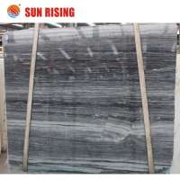 Hot Sales  China Wooden Vein Marble Slab  for Decoration