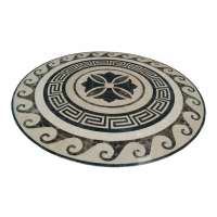 Water Jet Marble Designs with Classic Pattern Round Medallion for Flooring Tiles